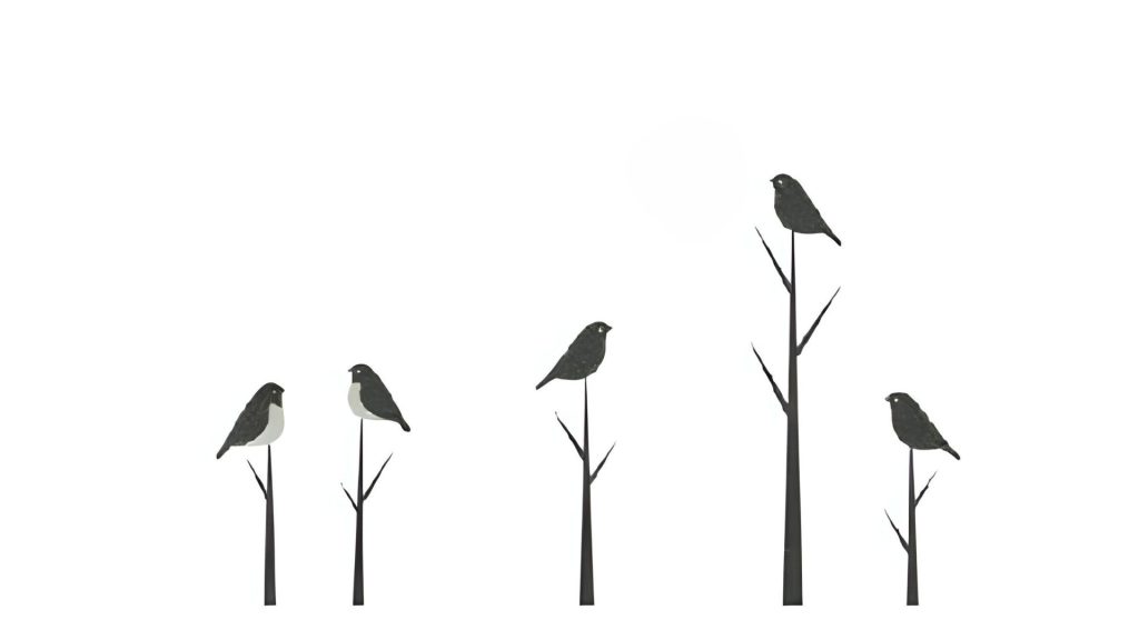 Birds chirping urban noise