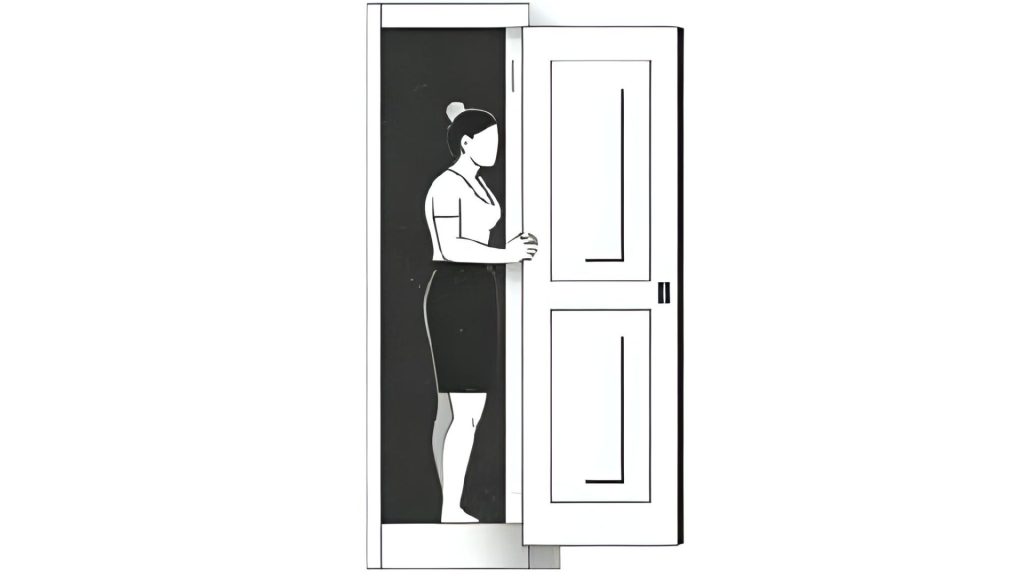 woman being bothered by neighbor noise