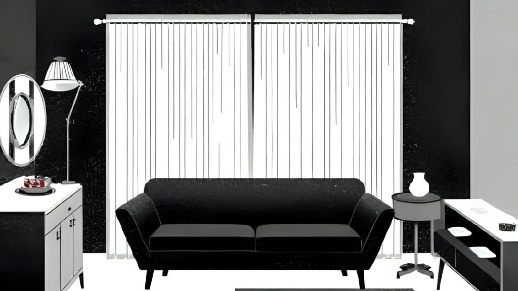 home with thick curtains